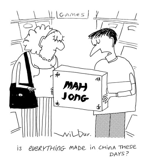 'Is everything made in China these days?'