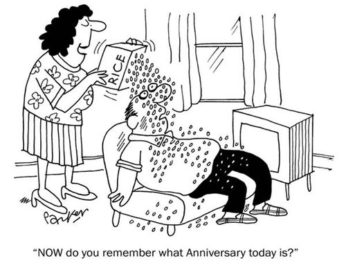 'NOW do you remember what Anniversary today is?'