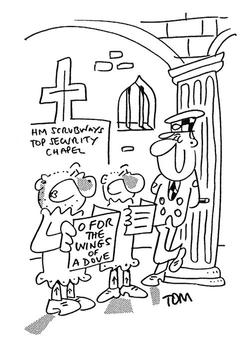 HM Scrubways Top Security Chapel.
