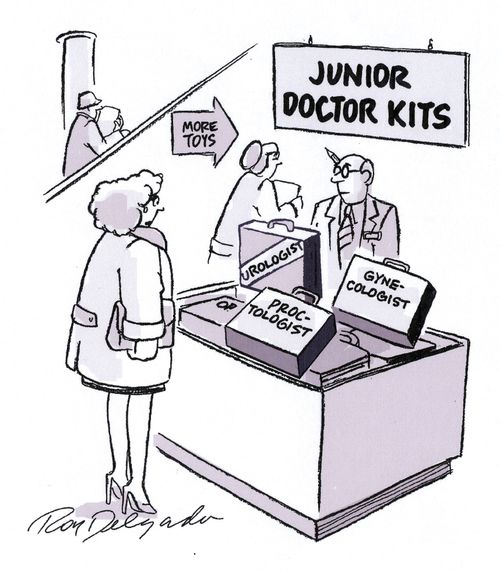 Junior doctor kits.