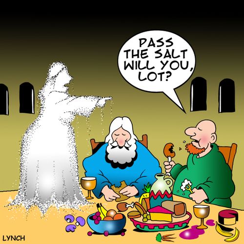 Pass the salt...