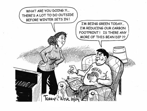 I'm being 'Green' today.