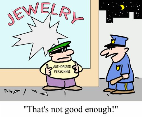'That's not good enough!'