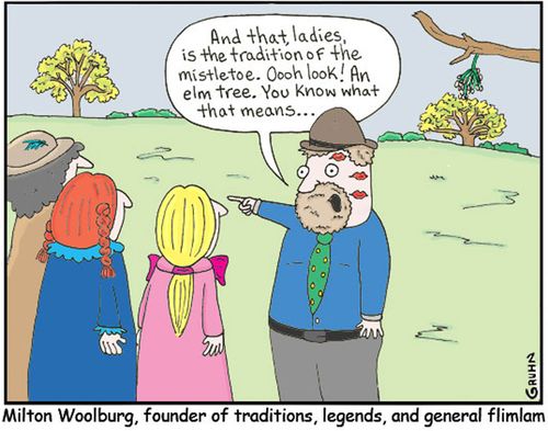 "Milton Woolburg, founder of traditions, legends, and general flimlam."