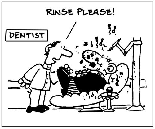 'Rinse please.'