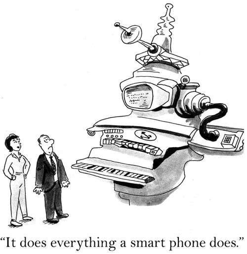 'It does everything a smart phone does.'