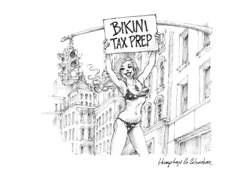 Bikini Tax Prep.