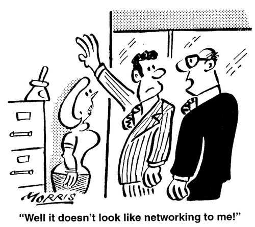 Well, it doesn't look like networking to me!