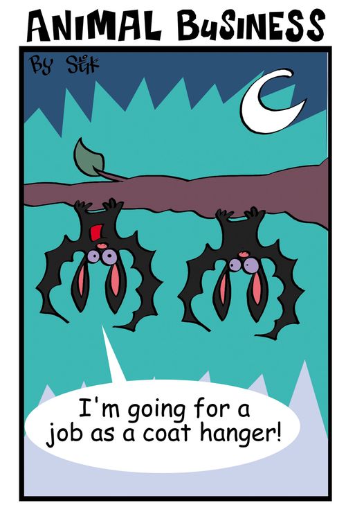 I'm Going For A Job As A Coat Hangar.