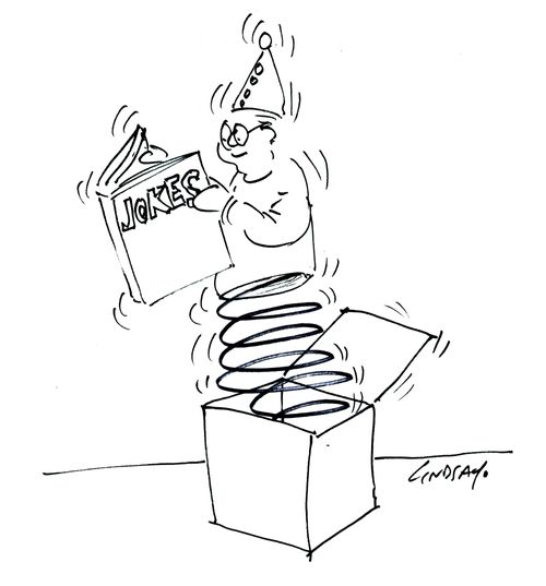 Jack in the Box Reading Joke Book.