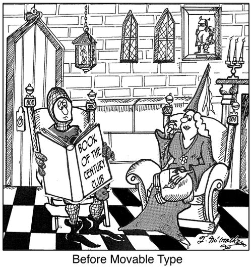 'Before Movable Type.' 