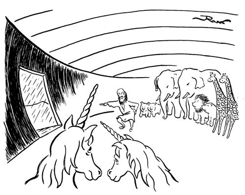 Noah's Ark leaves pair of unicorns behind