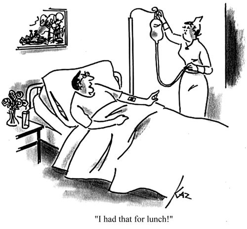 'I had that for lunch!'
