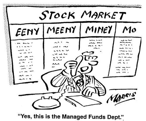 Stock Market - "Yes, this is the Managed Funds Dept."