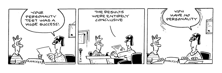 Nethead strip: Personality of a computer nerd #2