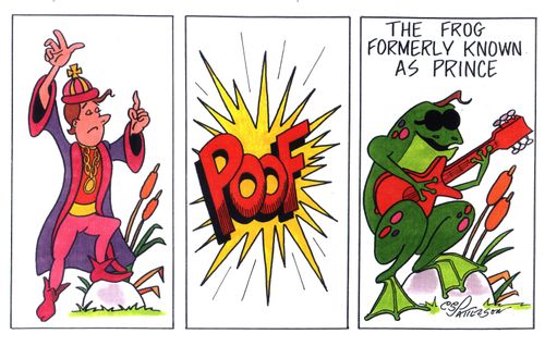 "The frog formerly known as Prince"