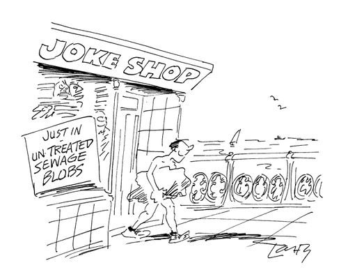 Seaside Joke Shop - Untreated Sewage Blobs
