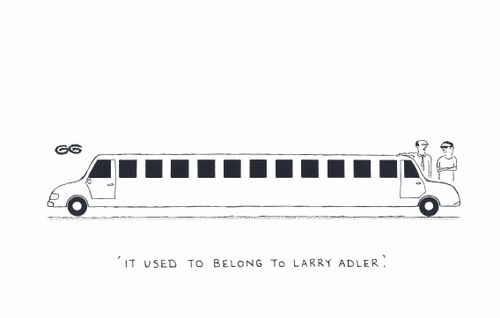 "It used to belong to Larry Adler."