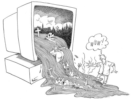 Internet crap.