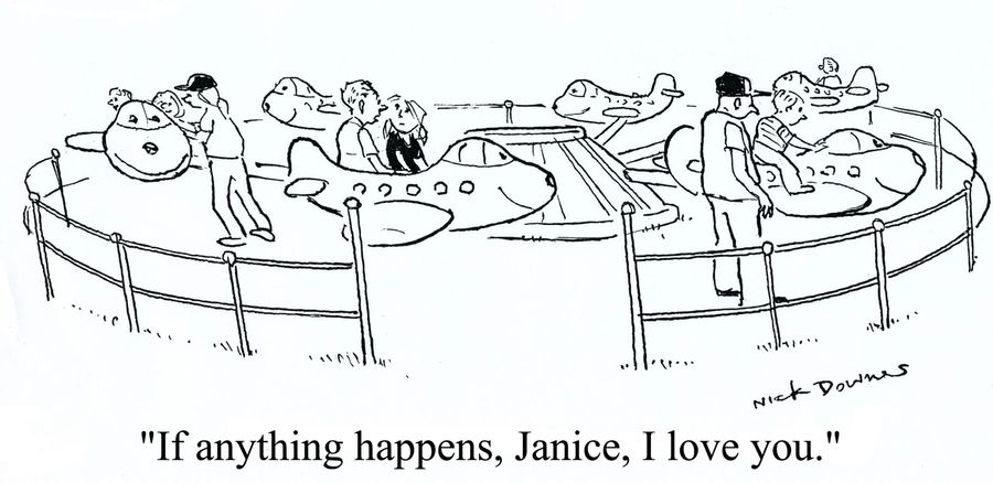 'If anything happens, Janice, I love you.'