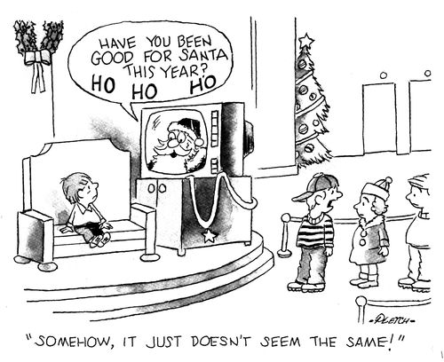 'Somehow, it just doesn't seem the same!'