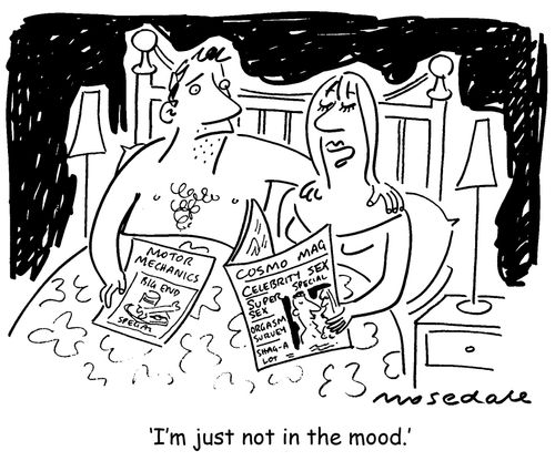 'I'm just not in the mood.'