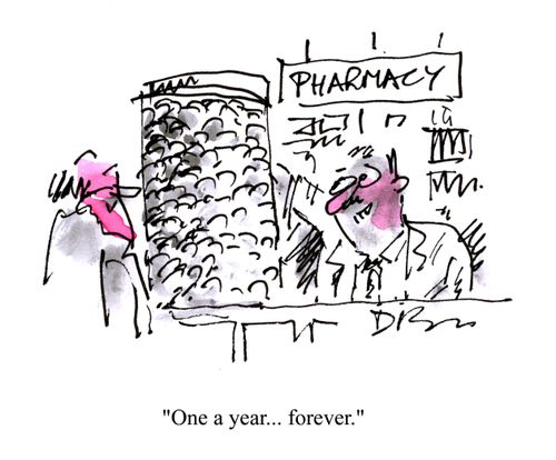'Once a year. . .forever.'