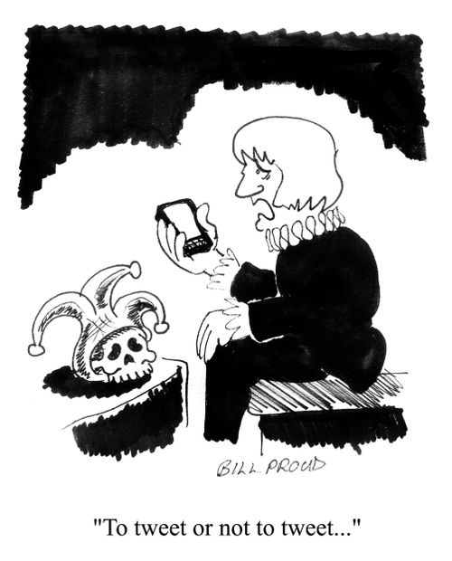 'To tweet or not to tweet...'