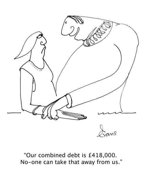 'Our combined debt is £418,000. No one can take that way from us.'