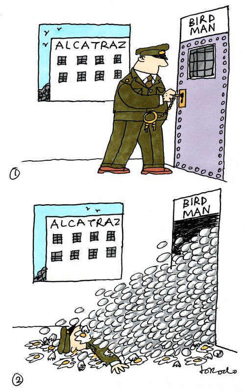 Birdman of Alcatraz.
