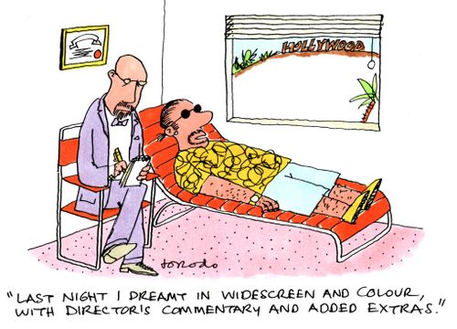 'Last night I dreamt in widescreen and colour, with director's commentary and added extras.'