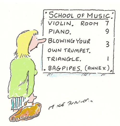 School of Music: Blowing Your Own Trumpet.