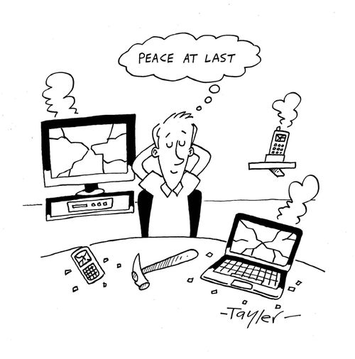 'Peace at last.'