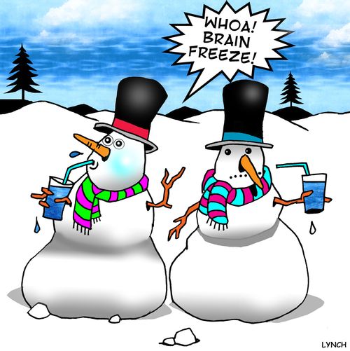 'Whoa! Brain Freeze!'
