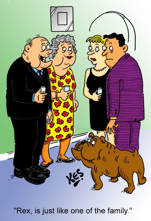 'Rex, is just like one of the family.'