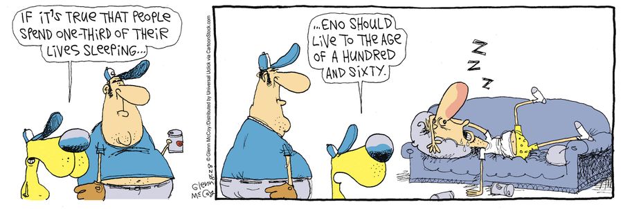 '...Eno should live to the age of a hundred and sixty.'