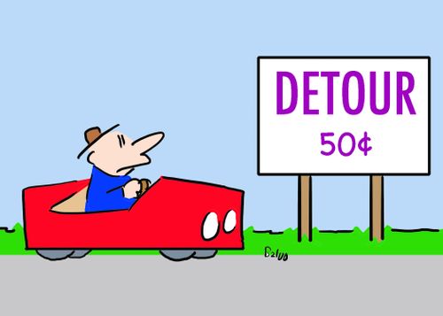 Detour 50c.