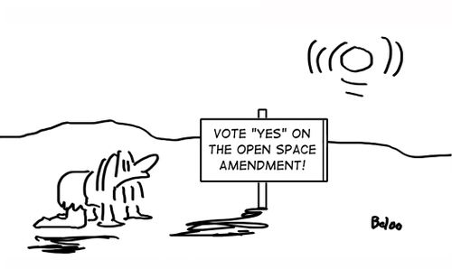 Vote yes on the open space amendment!