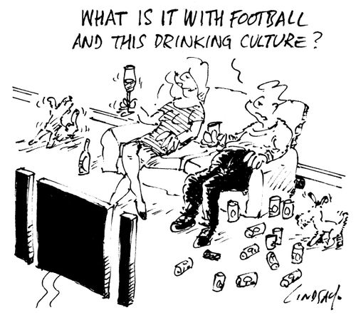 What is it with football and this drinking culture?