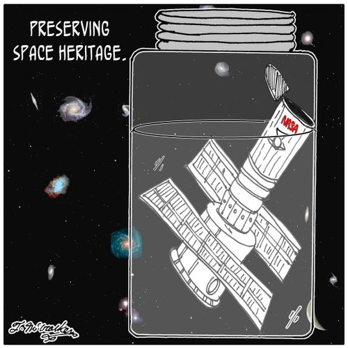 Preserving space heritage.