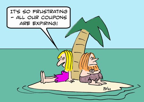 'It's so frustrating -- all our coupons are expiring!'