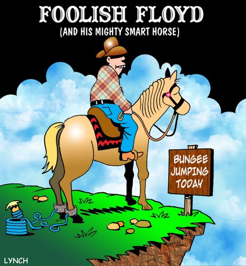 Foolish Floyd and His Mighty Smart Horse