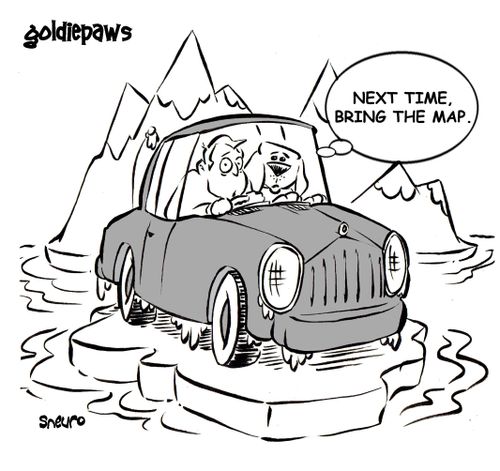 Next time, bring a map.