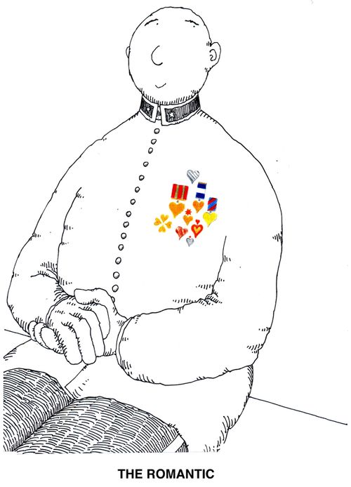 The Romantic - Heart shaped medals