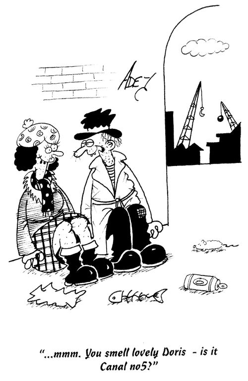 '...mmm. You smell lovely Doris - is it Canal no5?'