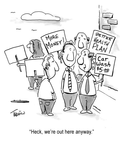 'Heck, we're out here anyway.'