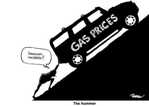 Rising gas prices.