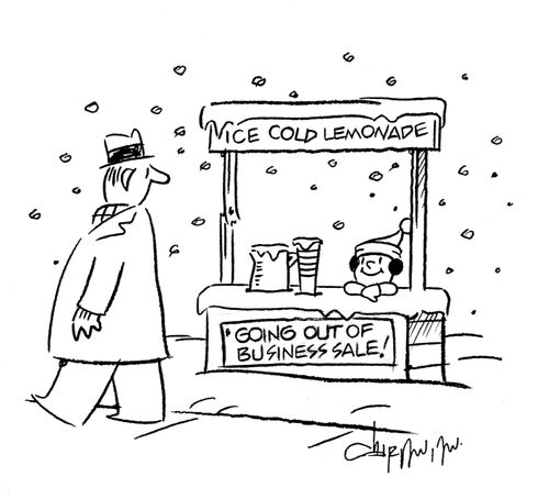 Ice Cold Lemonade - Going out of business sale!