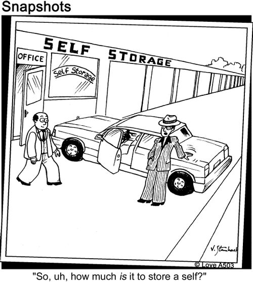 'So, uh, how much is it to store a self?'