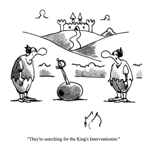 'They're searching for the King's Interventionist.'